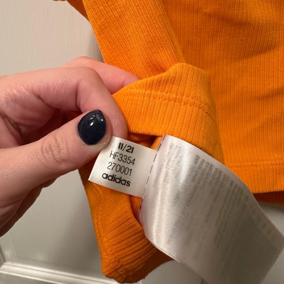 Adidas Essentials Tank‎ Rib Crop Top - Picture 7 of 7